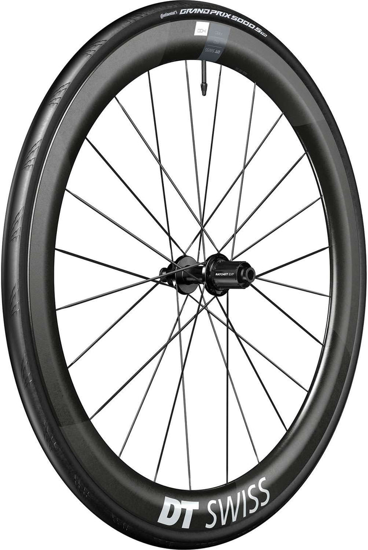 DT Swiss Arc 1400 Dicut® WTS 50 cl Shimano HG Carbon Hinterrad