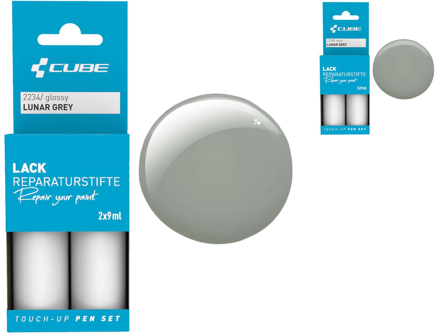 Cube Lackstift-Set Mondgrau