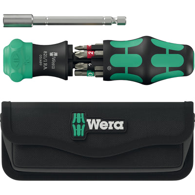 Wera kraftform kompakt 28 ra mit Tasche, 6-teiliges Bit-Set