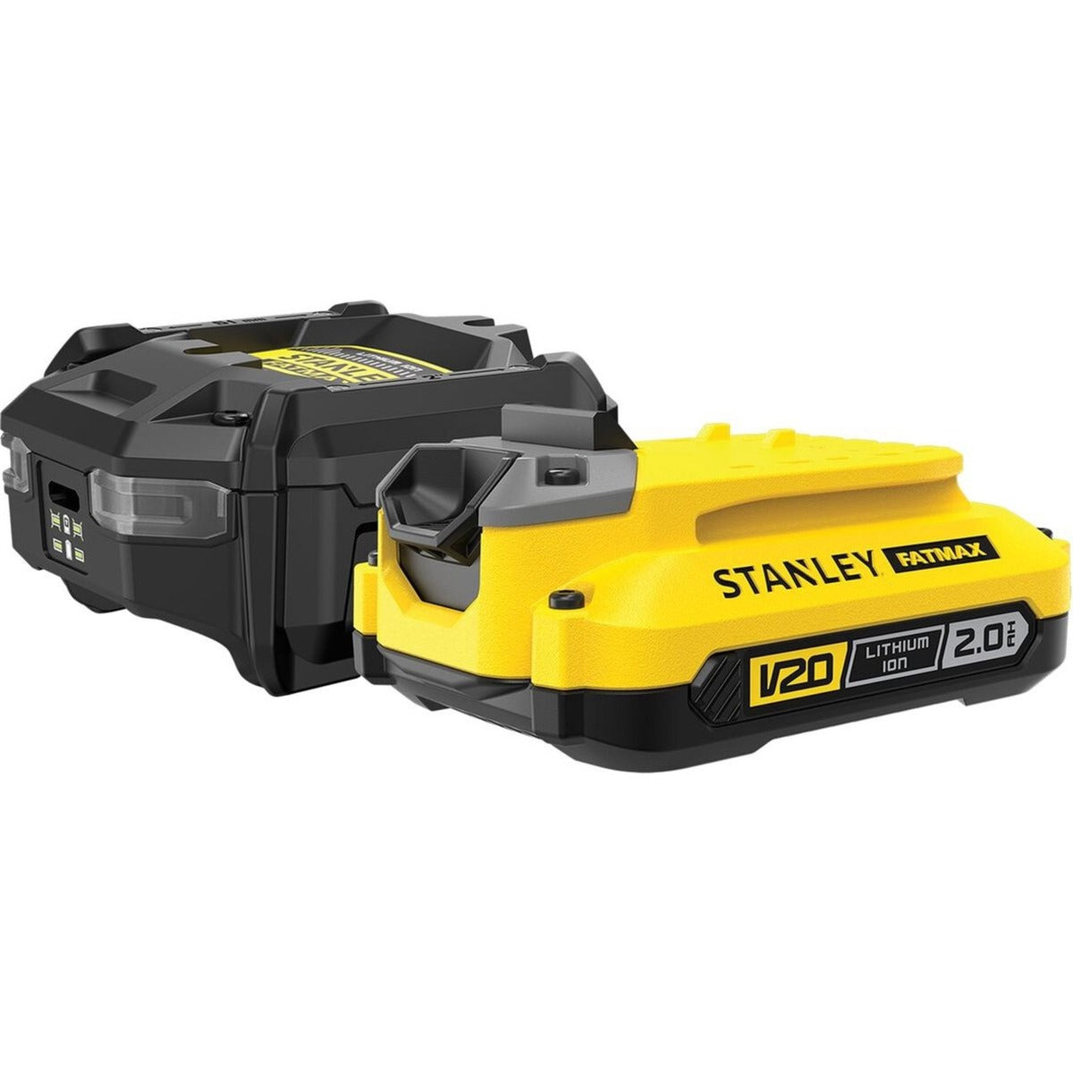 Stanley Fatmax 18V Startset 1x 2.0AH Batterie + Ladegerät V20