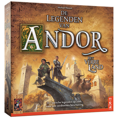 999Spiele 999 Spiele Die Legenden von Andor: Das ferne Land Brettspiel (niederländisch, 2 - 4 Spieler, 60 - 90 Minuten, ab 10 Jahren)