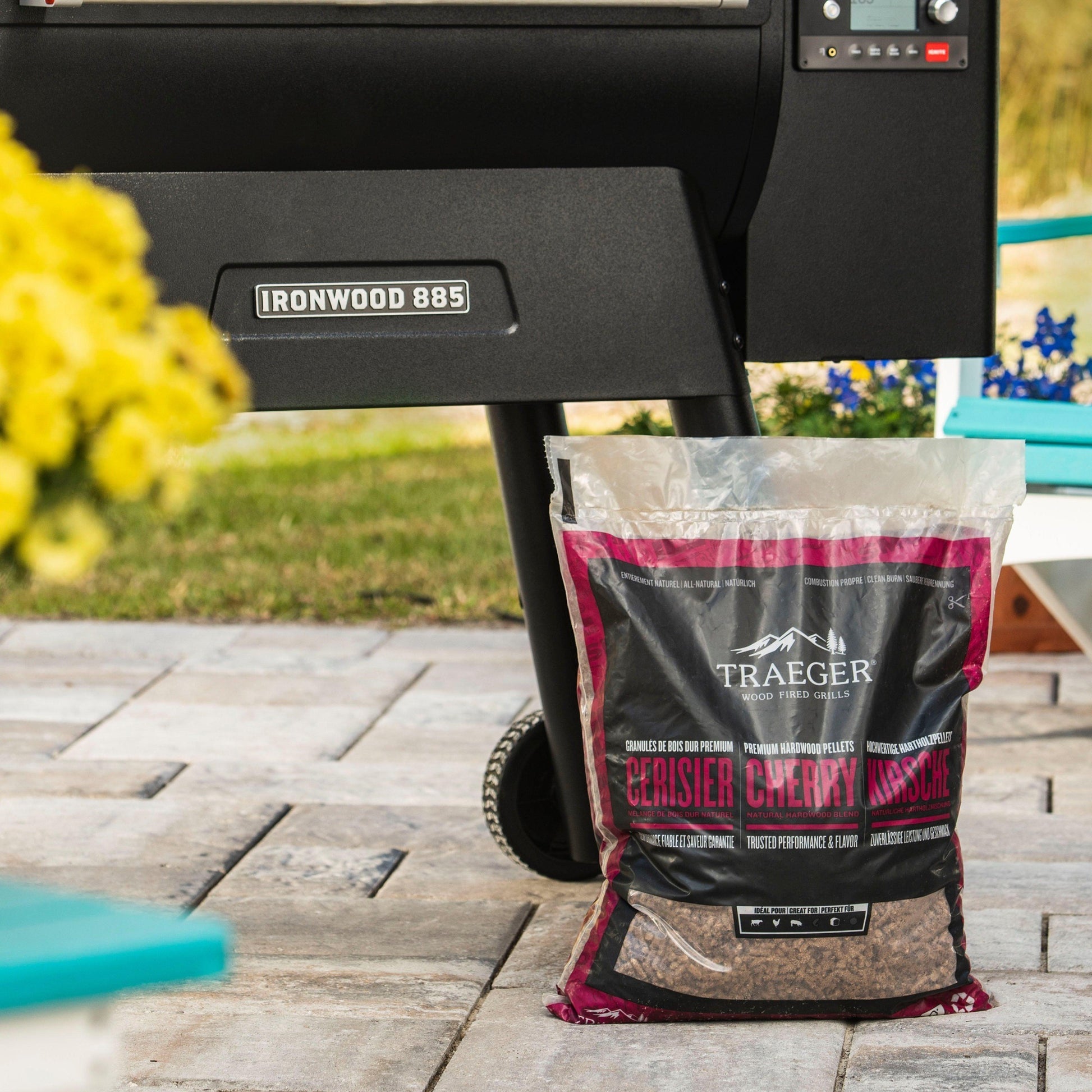 Traeger Pellets van Hardhout kers