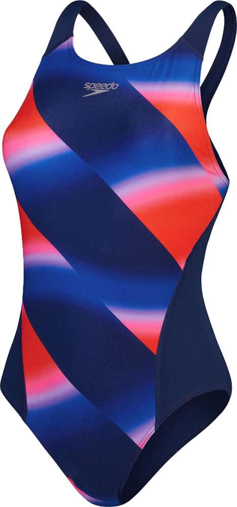 Speedo Allover Digital Recordbreaker – Damen-Badeanzug