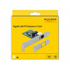 Delock PCIe Card 1x Gigabit Lan