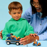 Lego City tolle Fahrzeuge 60491 Transporter für Motorräder | 2 Stk - afbeelding 2
