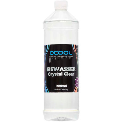 Alphacool Eiswasser Kristallklares UV-aktives Kühlmittel (transparent, 1000ml)