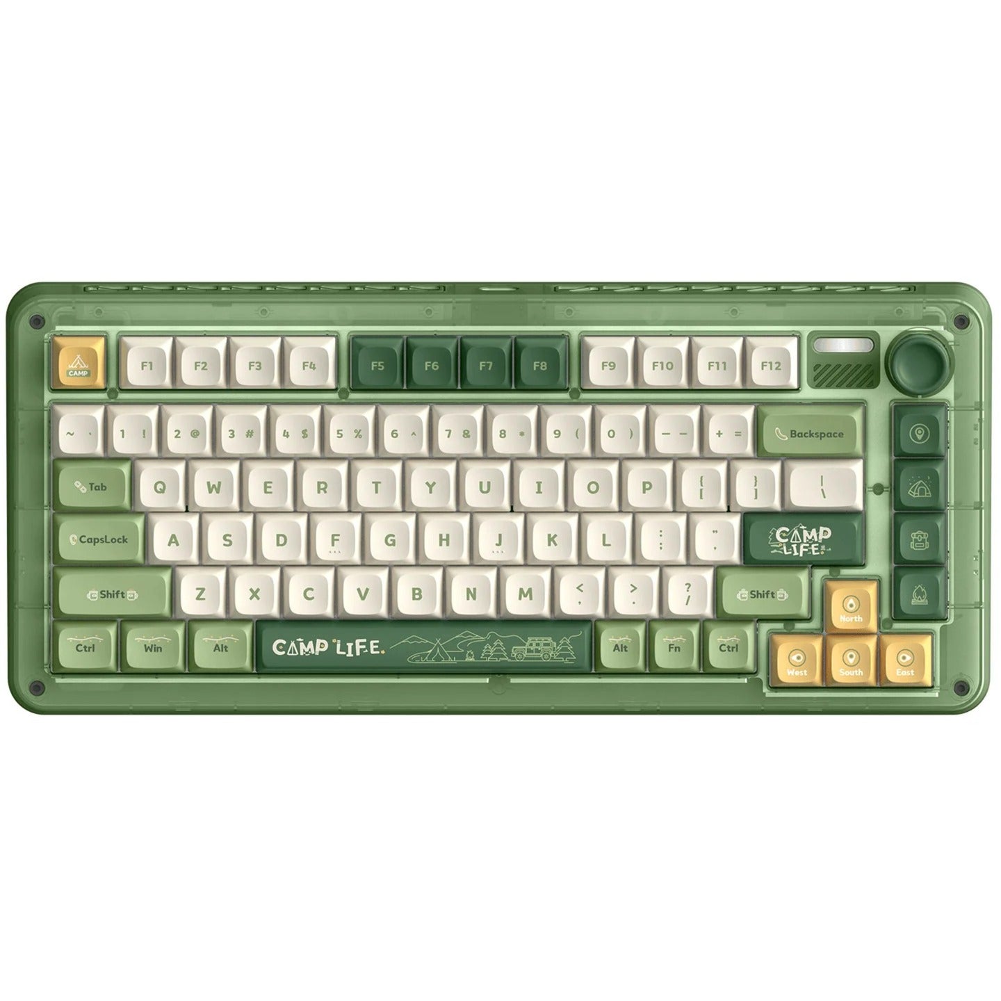 Iqunix ZX75 Camping Wireless mechanischer Tastatur
