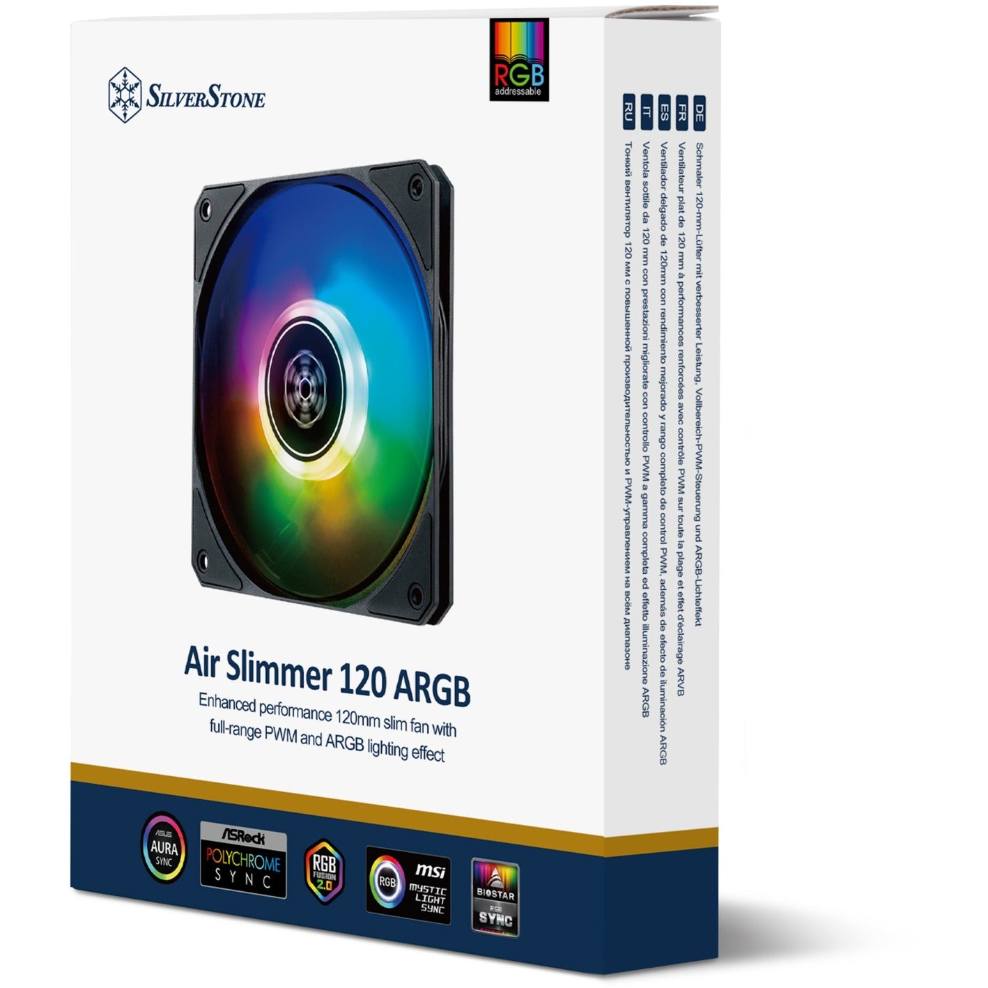 Silverstone Air intelligenter 120 Argb