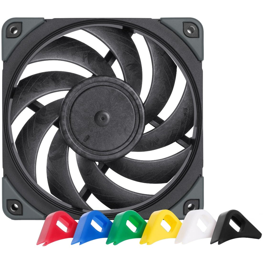 Noctua nf-a12x25 pwm chromax.black.swap