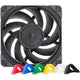 Noctua nf-a12x25 pwm chromax.black.swap