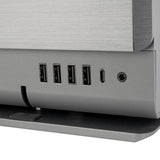 Silverstone Crown 04 HTPC-Gehäuse (dunkelgrau | 4x USB-A | 1x USB-C) - afbeelding 22