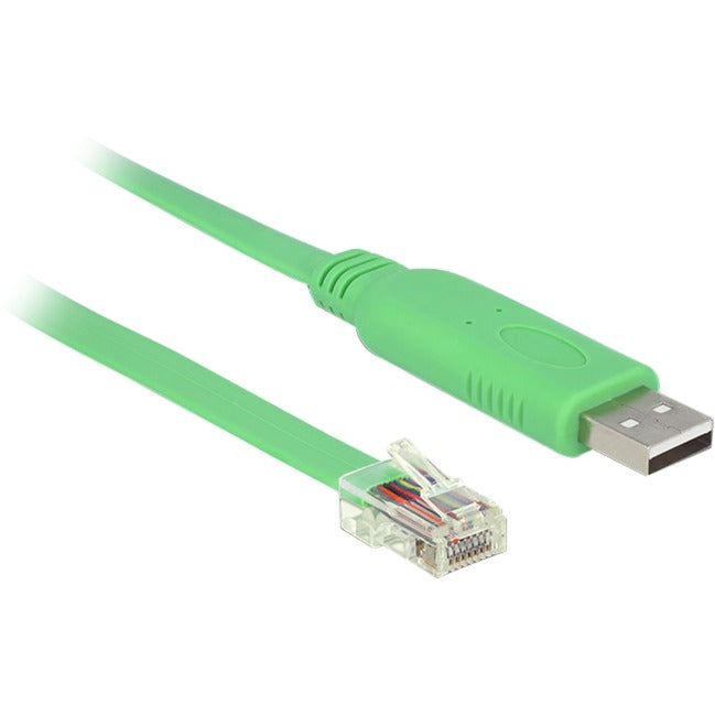 Delock USB-A 2.0 männlich> 1x Serien RS-232 RJ45 Männlich