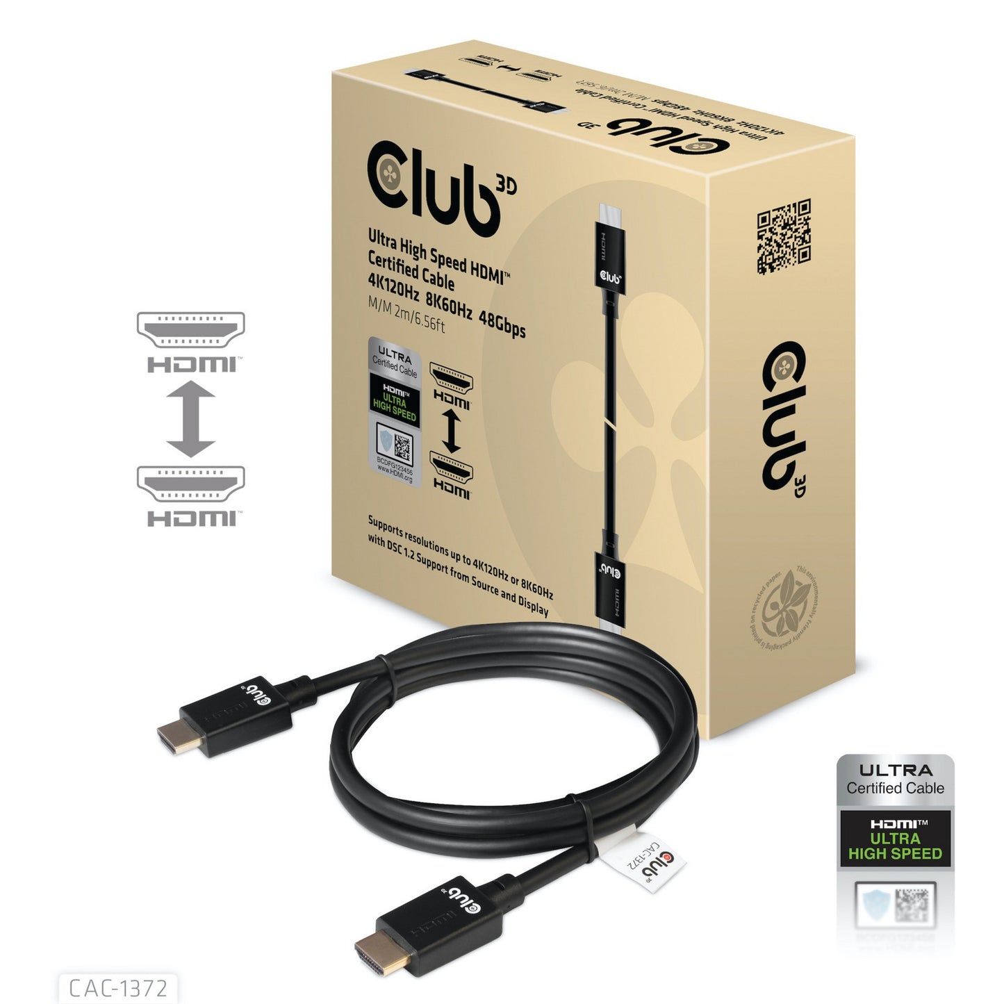 Club 3D Ultrahohling HDMI