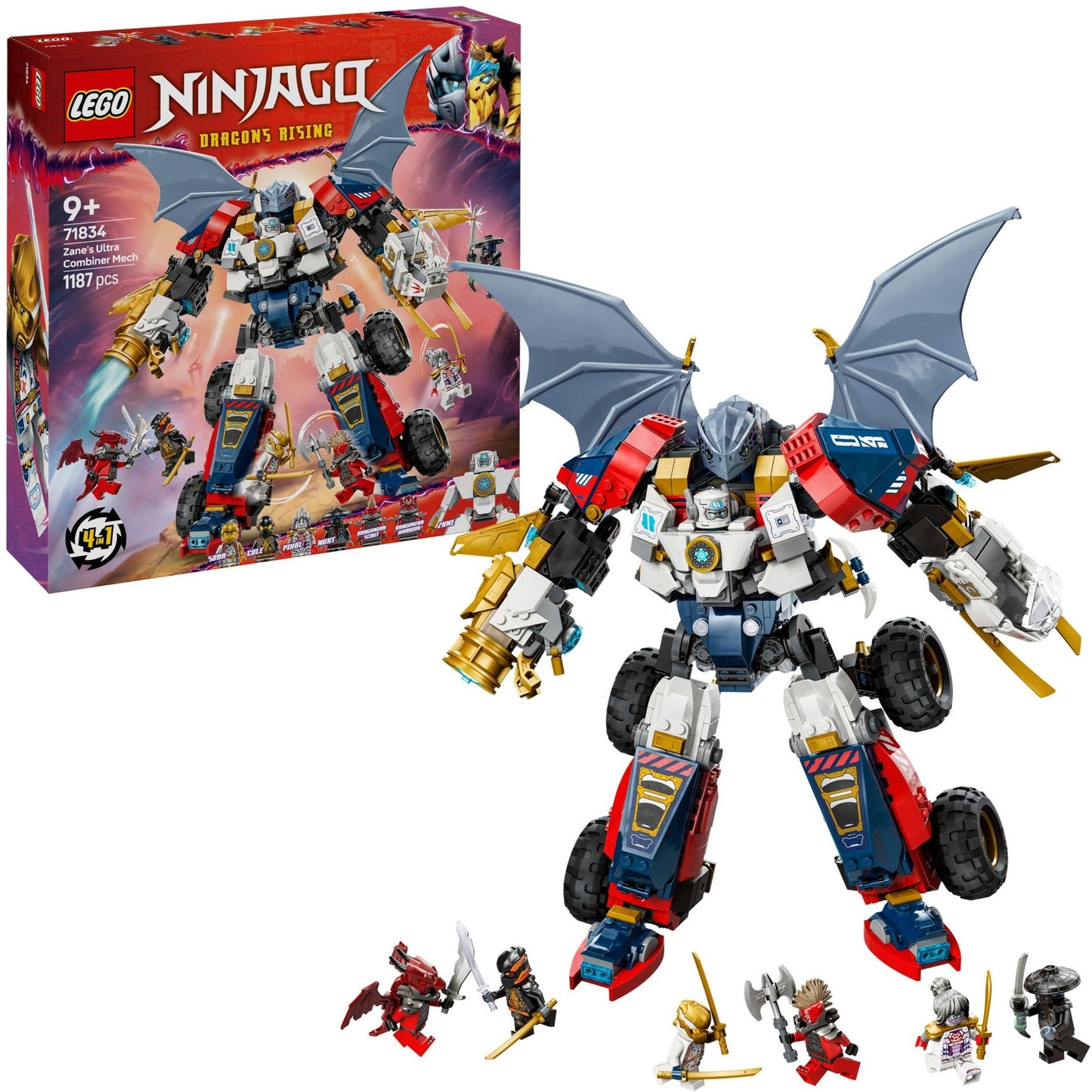 Lego Lego Ninjago 71834 Zanes Ultra-Kombomecha