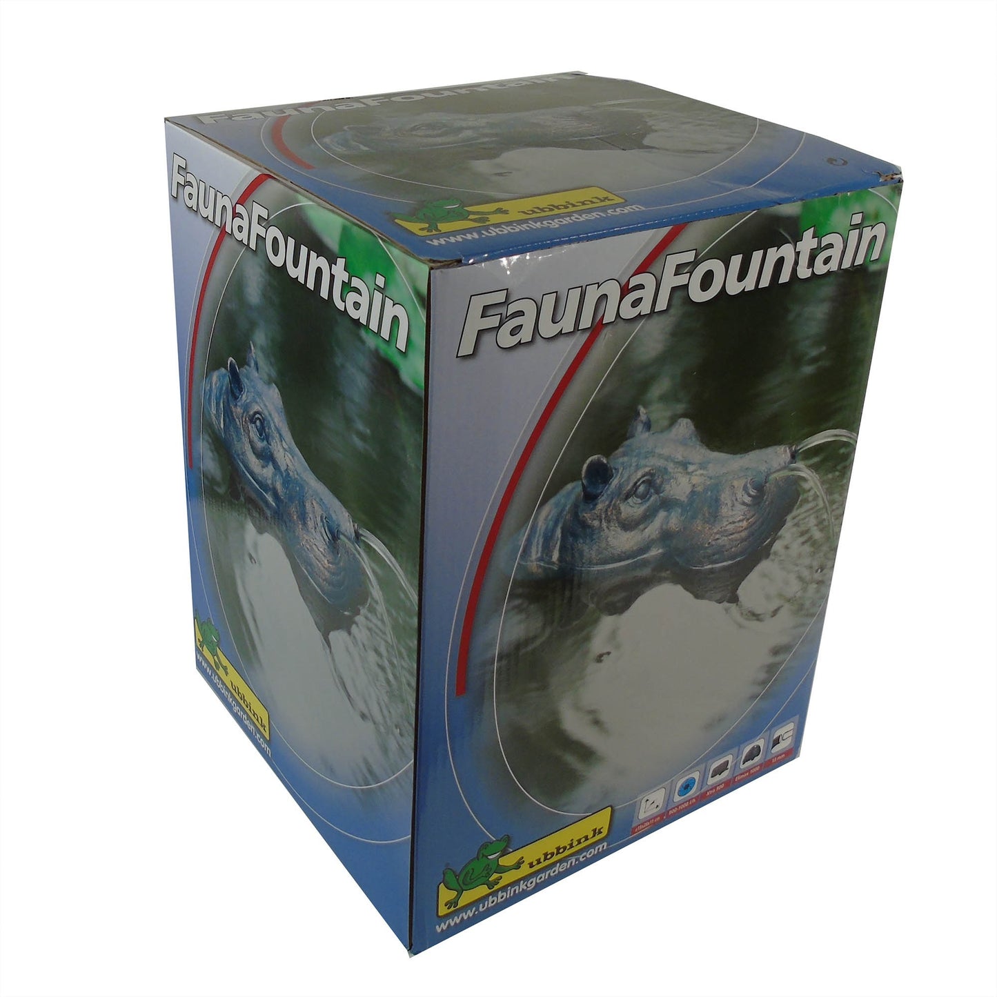 Ubbink schwimmende Spray -Figur Nilpferd