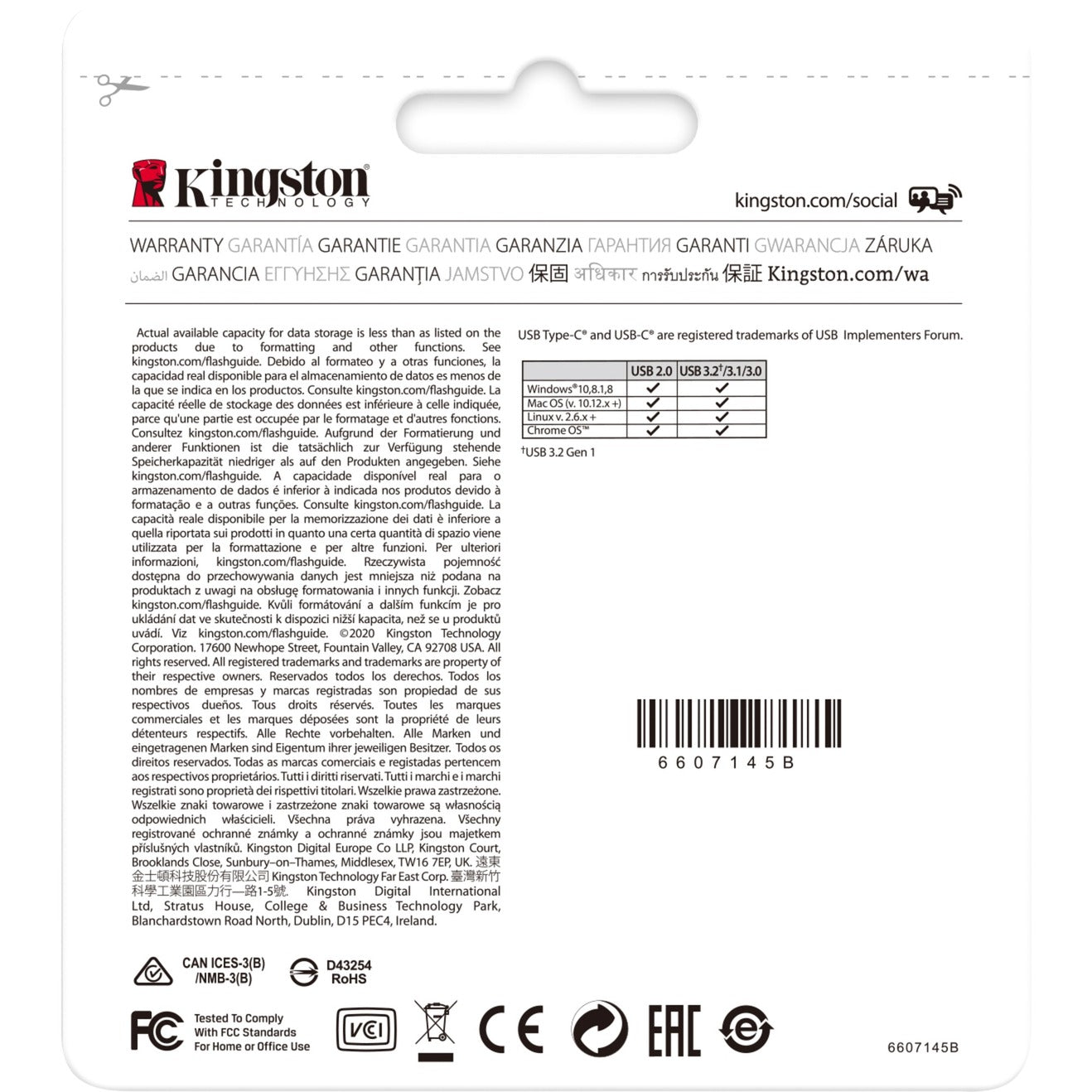 Kingston Datatraveler 70 256 GB