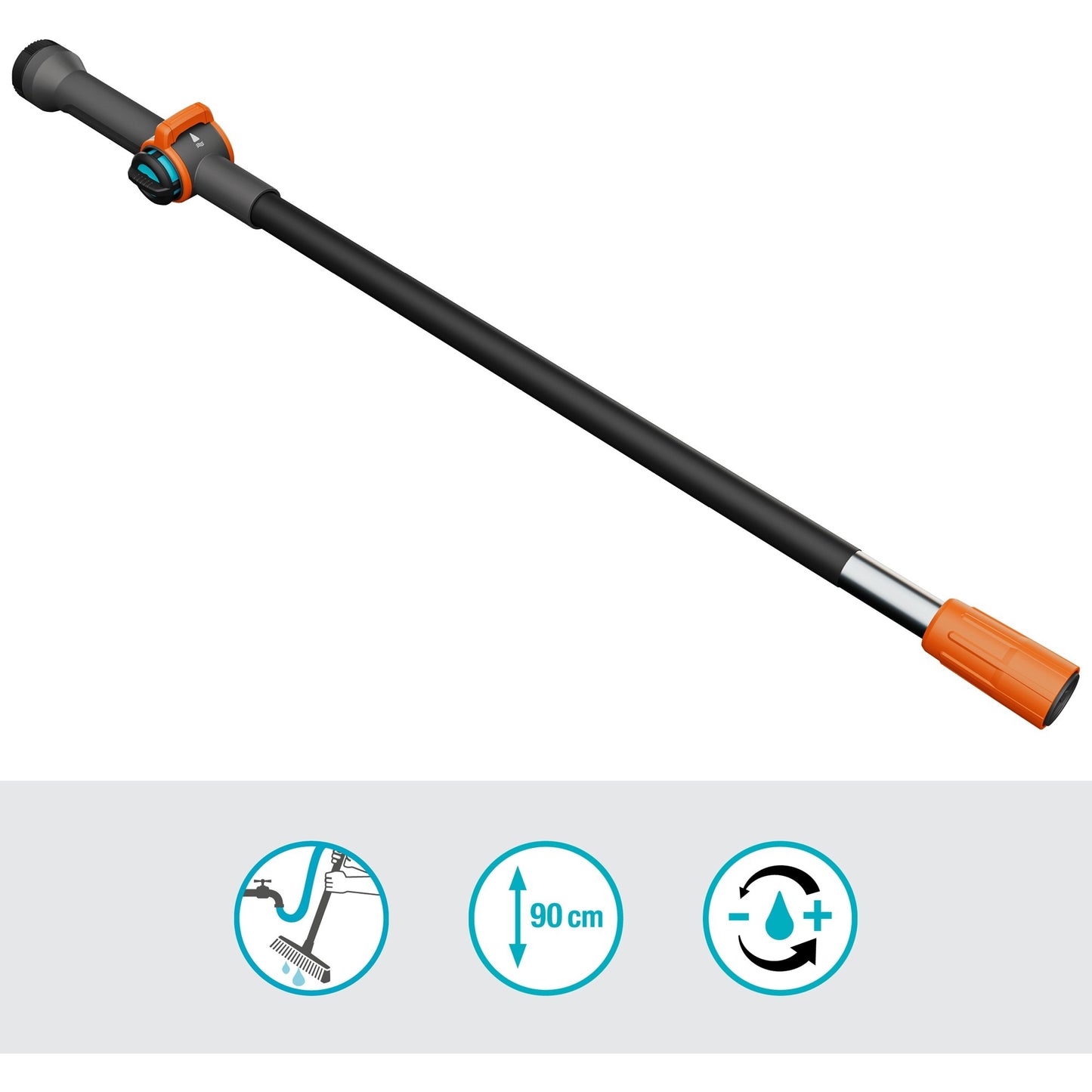 Gardena Cleansystem Stahl S, 90 cm