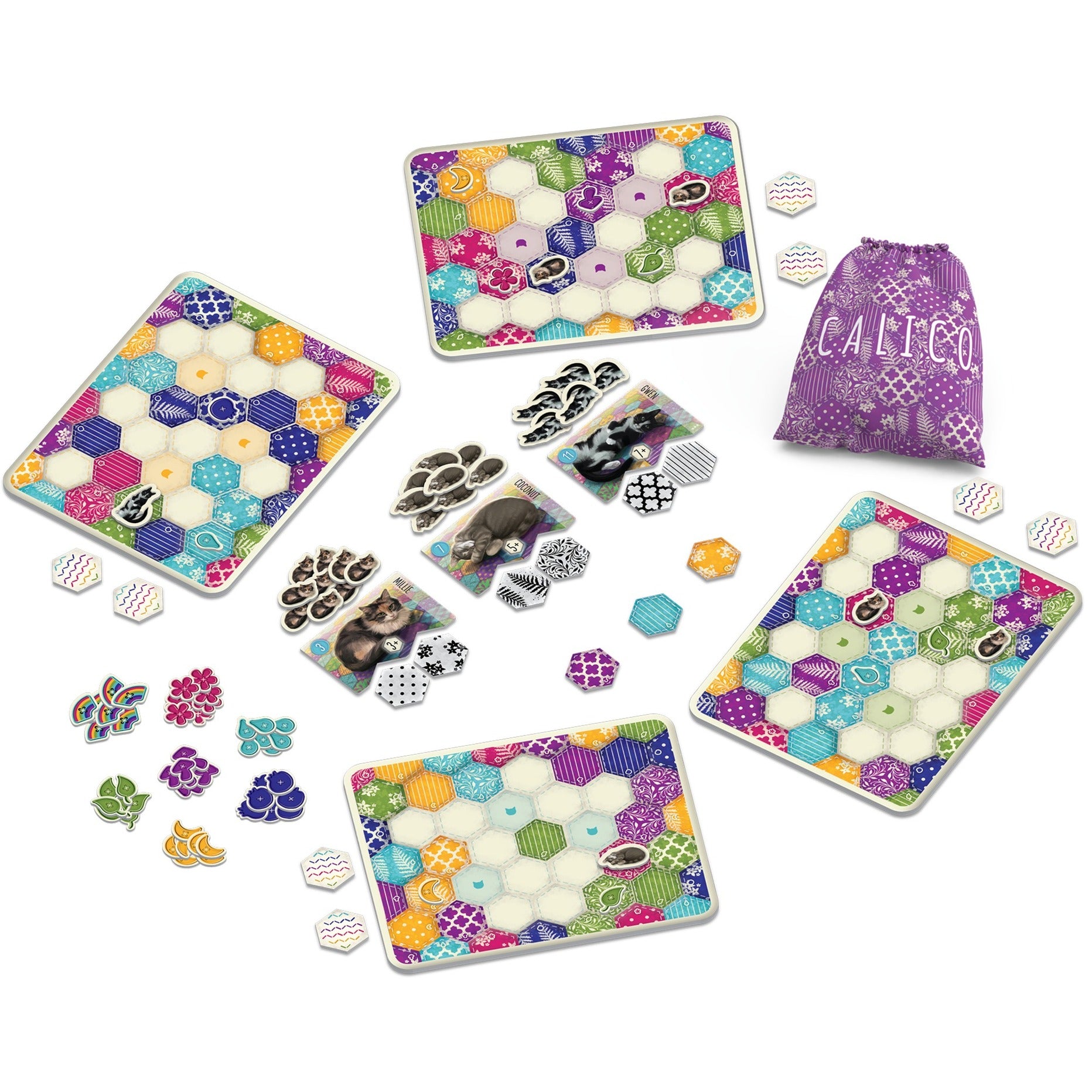 Weiße Goblin -Spiele Kaliko