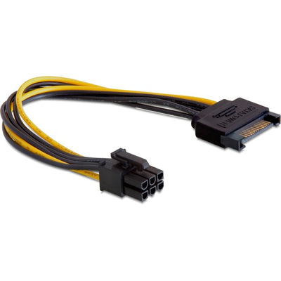 Delock 15-Pin-Sata> 6-Pin-PCIe