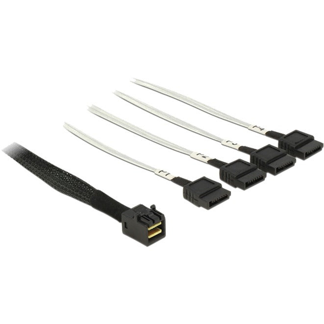 Delock Cable Mini SAS HD SFF-8643> 4 x SATA 7 PIN, 0,5 m