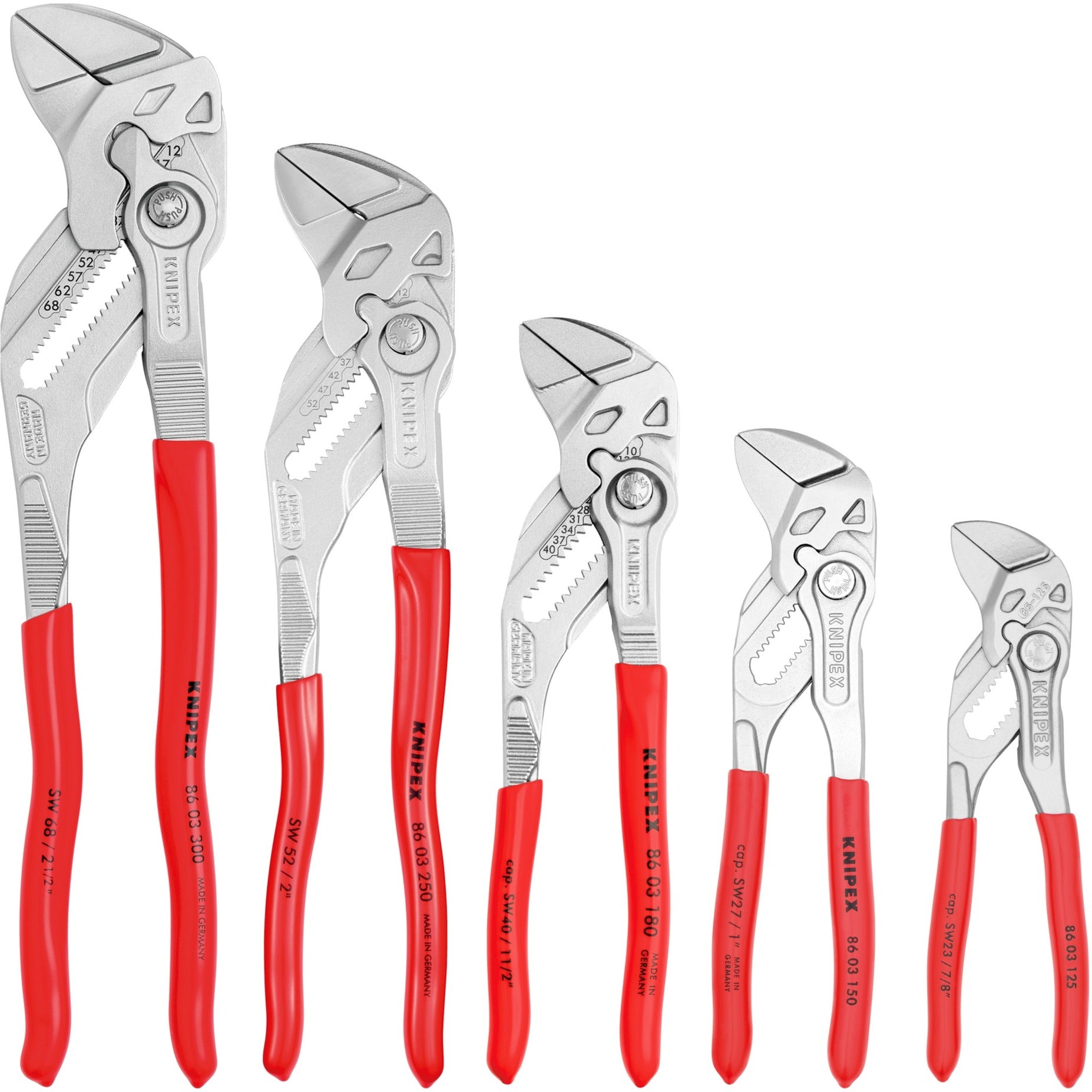 Knipex Tinkel Set 00 19 55 S4, 5-teiliger
