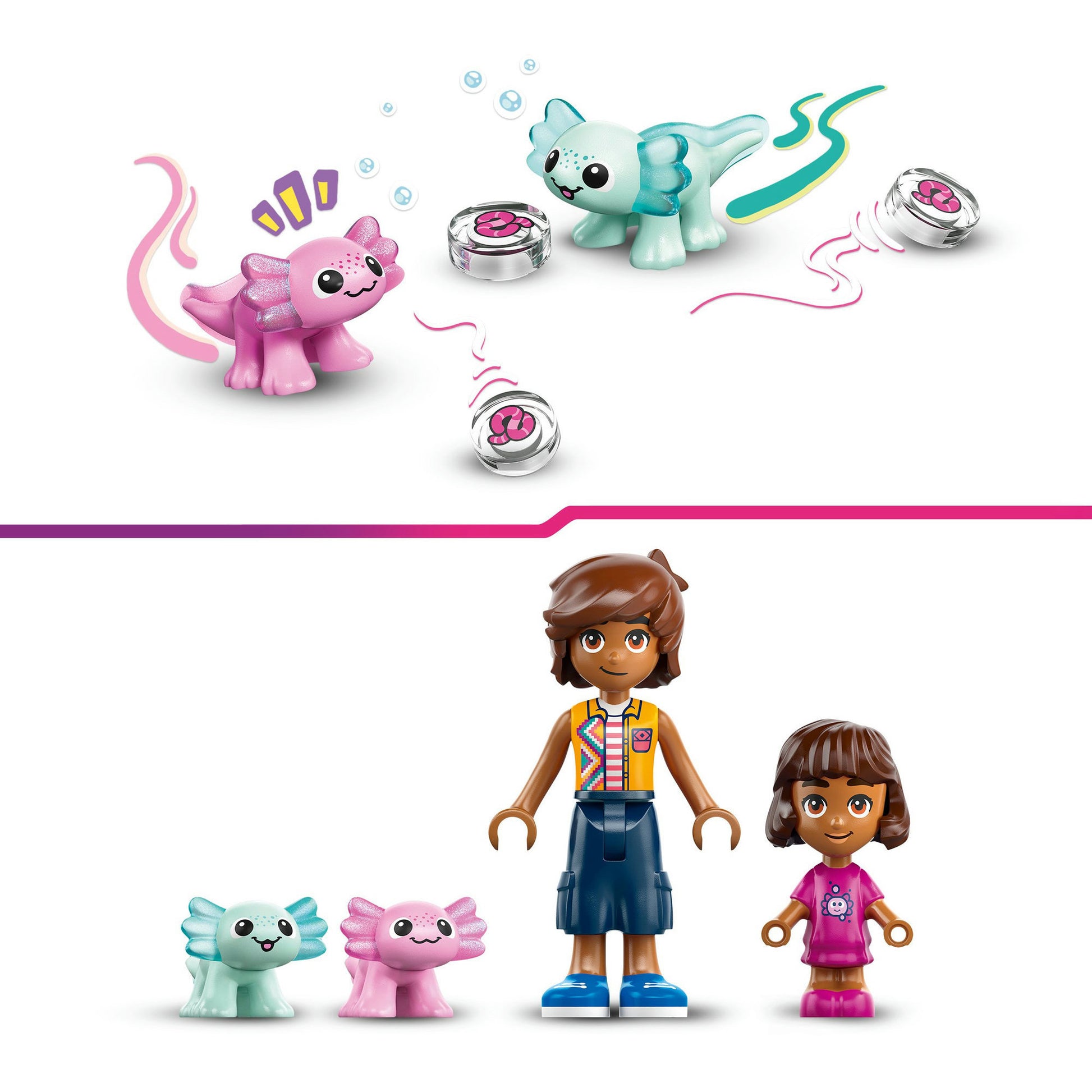 Lego Friends 42681 Axolotl-Abenteuer | 2 Stk