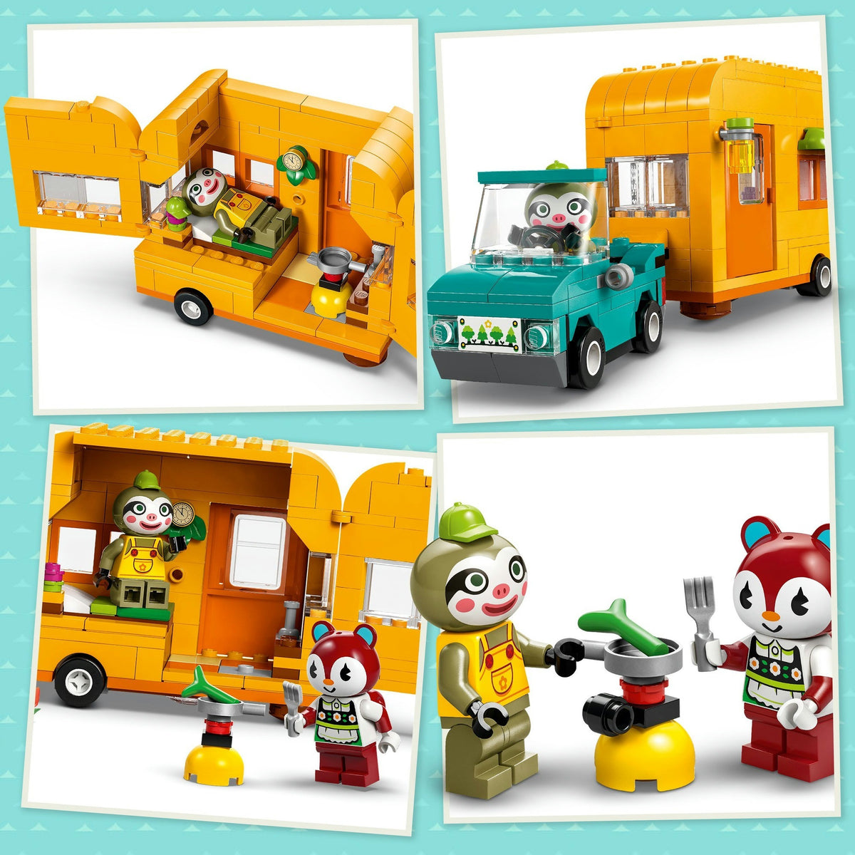 Lego Lego Animal Crossing 77054 Leifs Caravan und Tuinwinkel