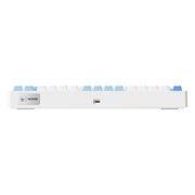 Mchose G75 Pro Tri-Mode-Dichtungsstruktur, mechanische Gaming-Tastatur (blau, US-Layout, KTT Cabbage Tofu V2, 75 %, RGB, Hot Swap, PBT Double-Shot, 2,4 GHz USB-C Bluetooth) - afbeelding 6