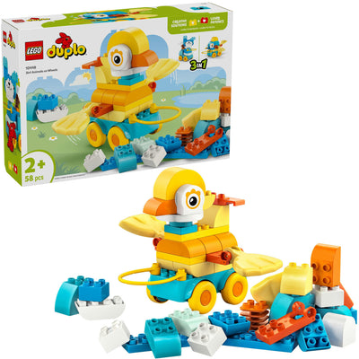 LEGO 10448 Duplo Town 3-in-1-Tiere auf Rädern