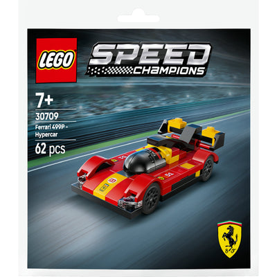 Lego Speed Champions – Ferrari 499p – Hypercar-Konstruktionsspielzeug (30709)