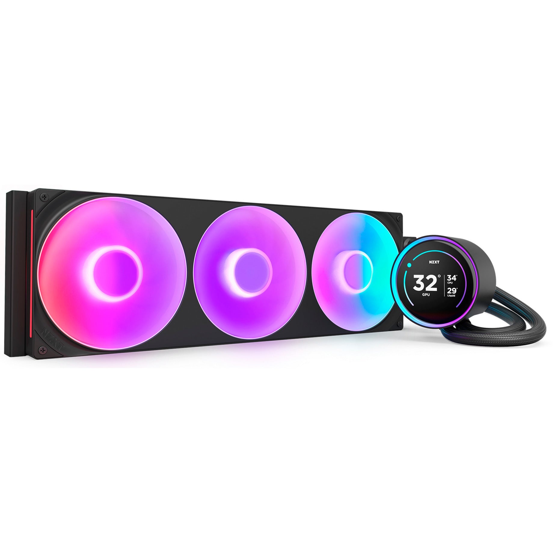 NZXT Kraken Elite 420 RGB Wasserkühlung (Schwarz)