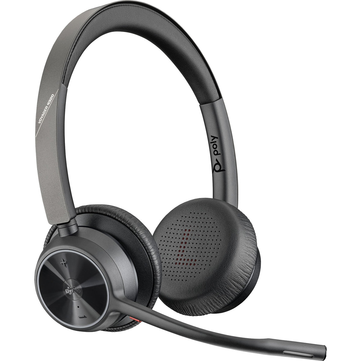HP Poly Voyager 4320 USB-A – Teams-zertifiziertes On-Ear-Headset