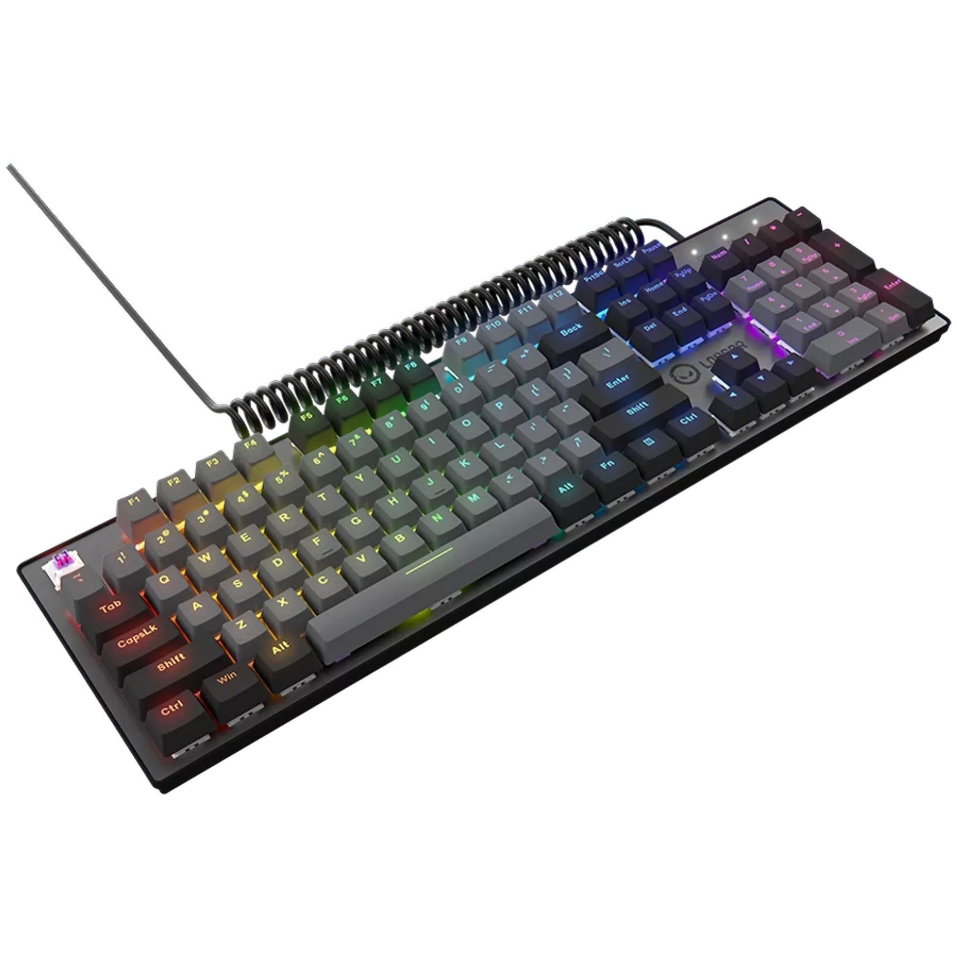 Lorgar Azar 514, Gaming-Tastatur (Schwarz, US-Layout, Logar Dream, RGB)