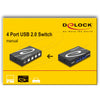 Delock Switch USB 2.0 4 Porthandbuch