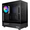 Thermaltake View 270 tg argb Midi-Tower-Gehäuse (schwarz | 2x USB-A | 1x USB-C | RGB | gehärtetes Glas)