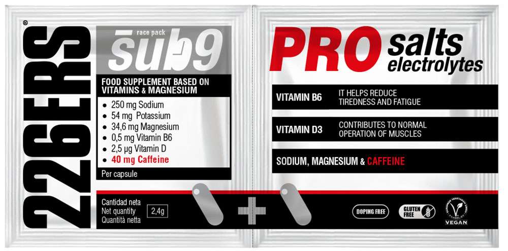 226ers Sub9 Pro Salze Elektrolyte 2 Kapseln