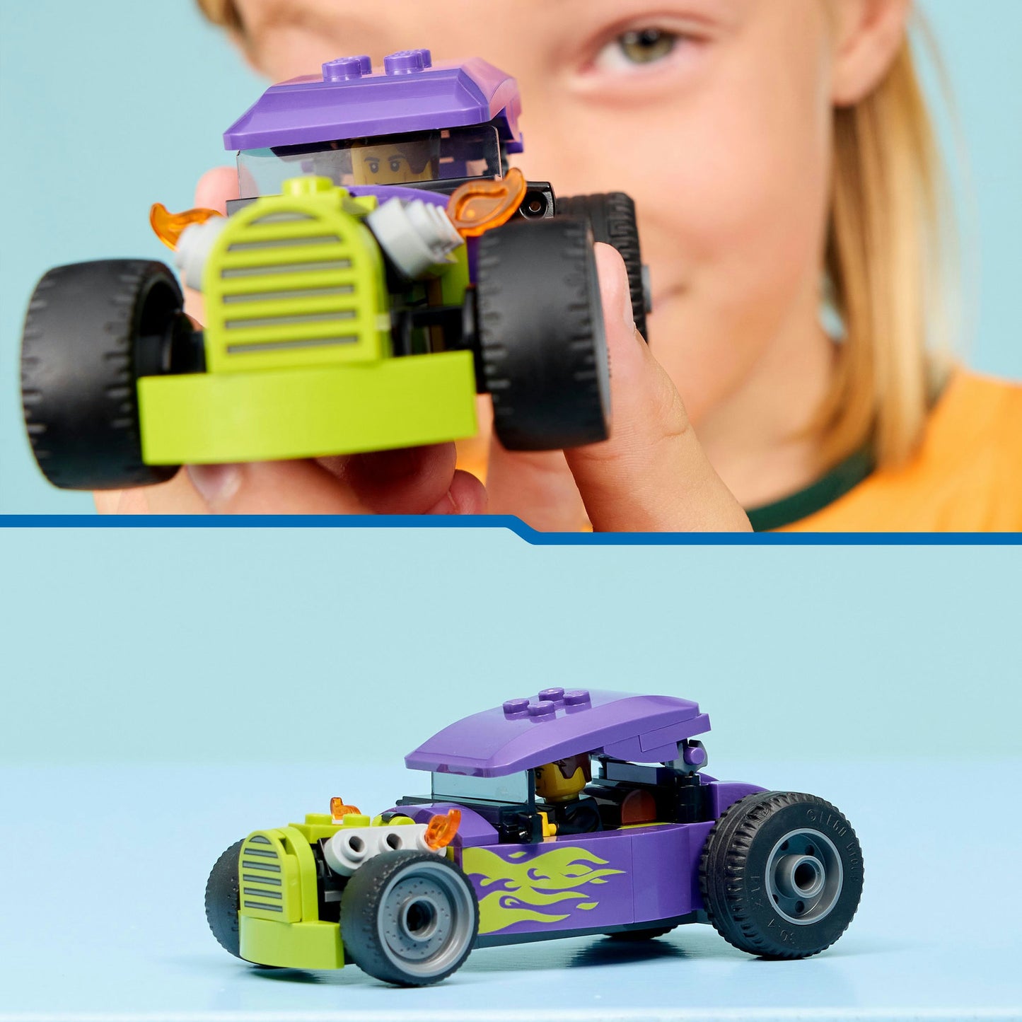 Lego City tolle Fahrzeuge 60485 Hot Rod | 2 Stk