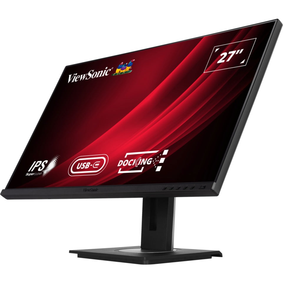 Viewsonic vg2756-4k Docking-Monitor 27 (schwarz (matt), 1x HDMI, 1x Display-Port, USB-C, USB-A, USB-B, Sound)