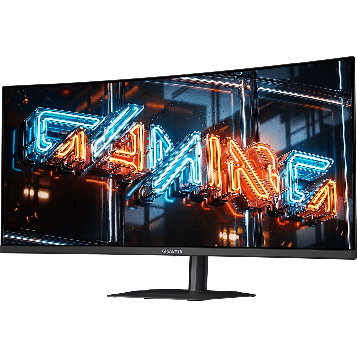Gigabyte mo34wqc36 qd-oled 34 gebogener Ultrawide-Gaming-Monitor (schwarz, 2x HDMI, Display-Port, USB-A, USB-B, USB-C, 360 Hz)