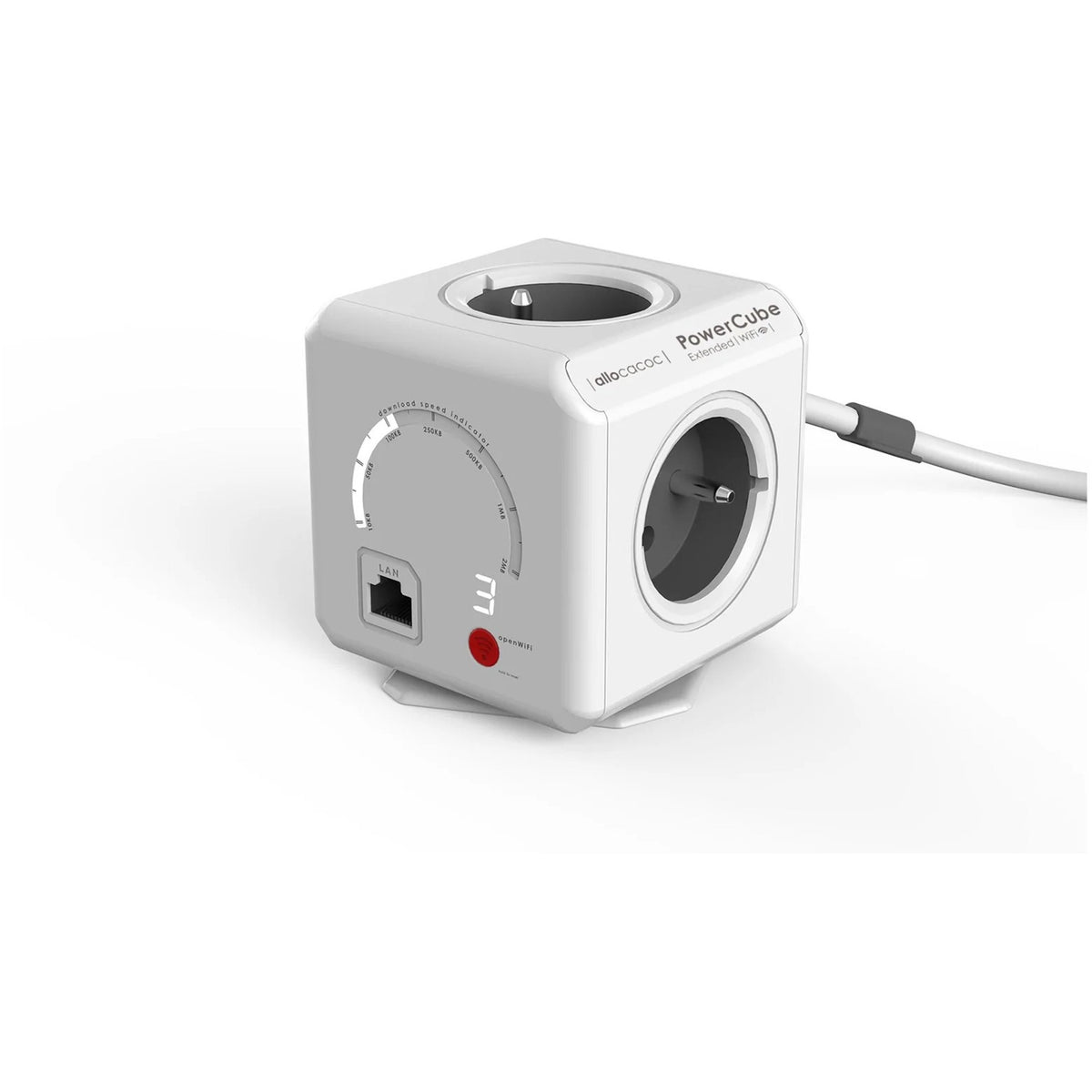Allocacoc PowerCube erweiterte WLAN -Sockel