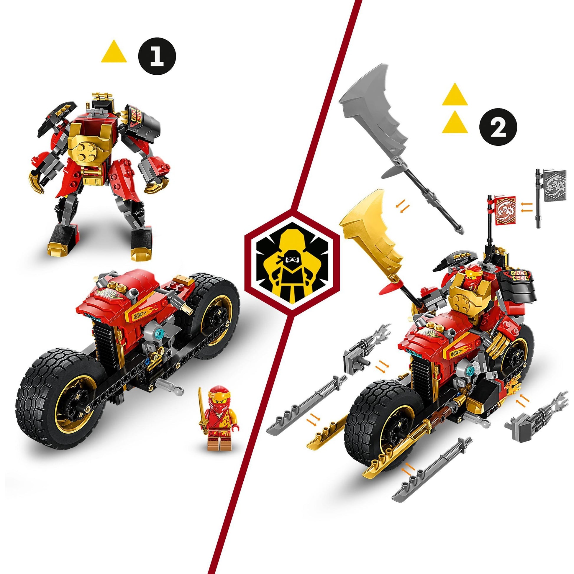 Lego Lego Ninjago 71783 Kais Mech Rider Evo