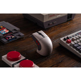 8bitdo Retro R8 Maus – N Edition (Grau Rot, 50 – 26000 dpi, Bluetooth USB-C 2,4 GHz) - afbeelding 18