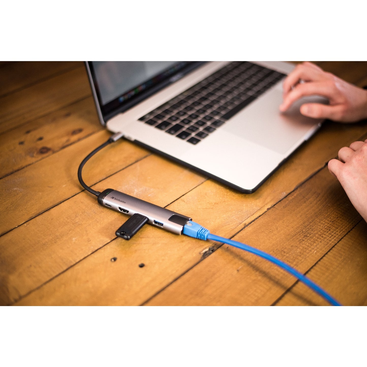Wörtlich USB 3.2 Gen 1 Multiport Hub, USB-C> 2x USB-A + Us