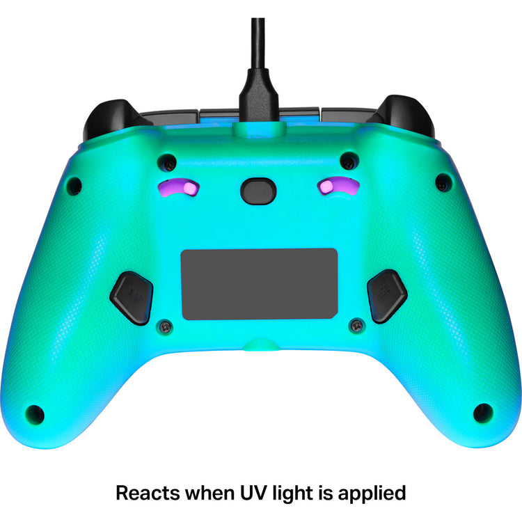 Powera Advantage Controller mit Kabel für die Xbox Series x|s – Fortnite: Glow (neongrün, Xbox Series x|s, Xbox One, PC)