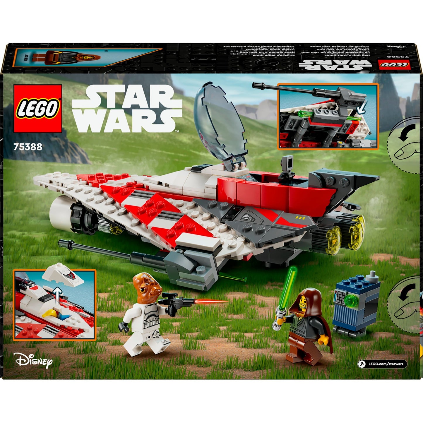 Lego Lego Star Wars 75388 Jedi Bob Starfighter