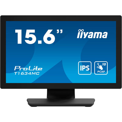 Iiyama Prolite T1634MC-B1S 16 Touchscreen-Monitor (Schwarz (matt), HDMI, DisplayPort, VGA)