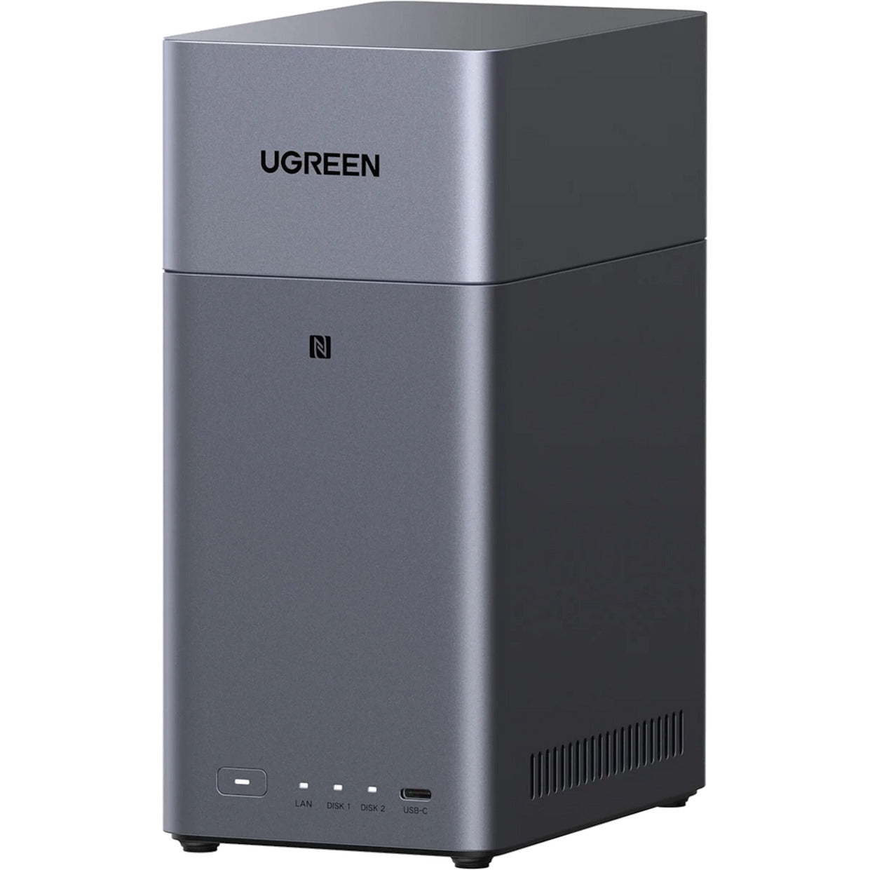 Ugreen nasync dh2300 (grau, 1GBE, HDMI, USB)