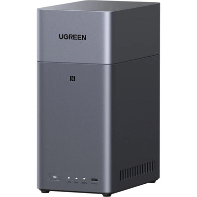 Ugreen nasync dh2300 (grau, 1GBE, HDMI, USB)