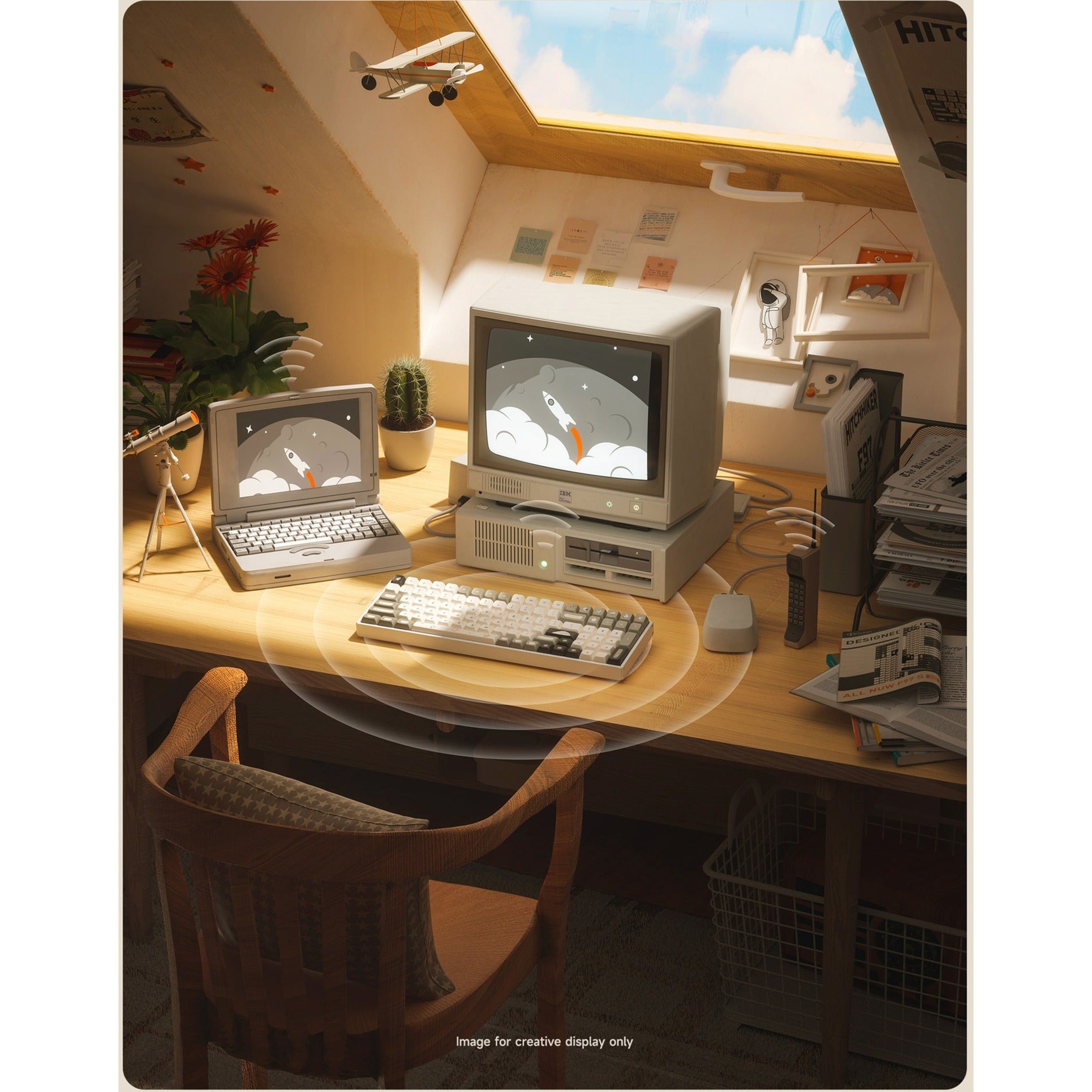 Iqunix F97 Hitchhiker Wireless mechanischer Tastatur