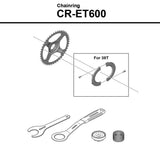 Shimano Steps CR-ET600 Kettenblatt - afbeelding 2